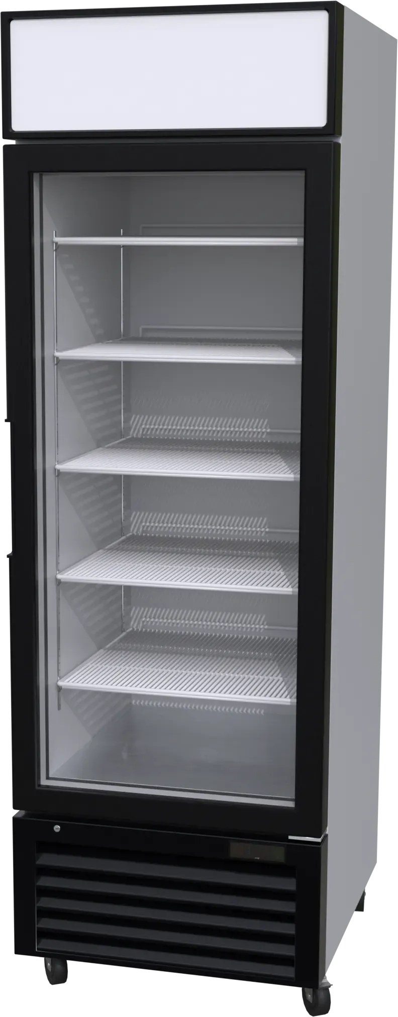 Single Door 590L ice display freezer